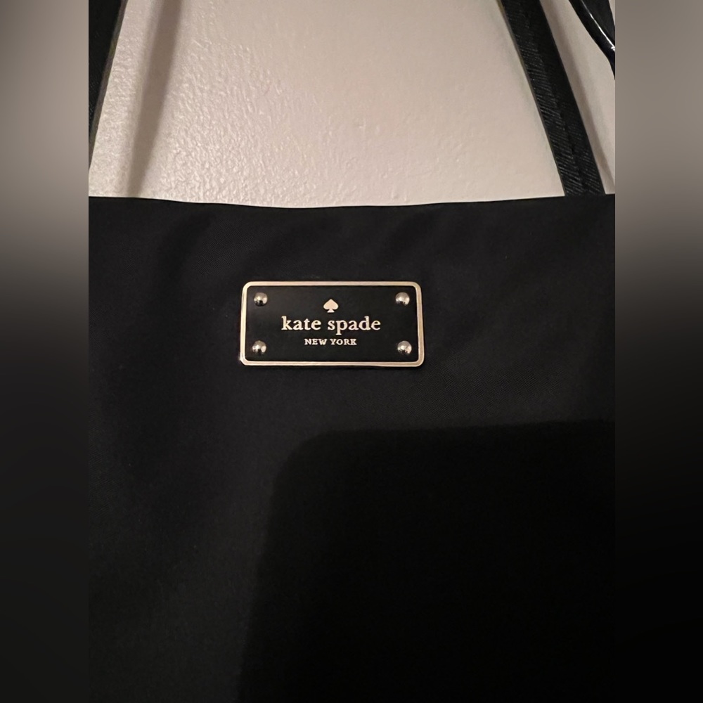 EUC | Black XL Kate Spade Nylon Tote Bag - Picture 4 of 8